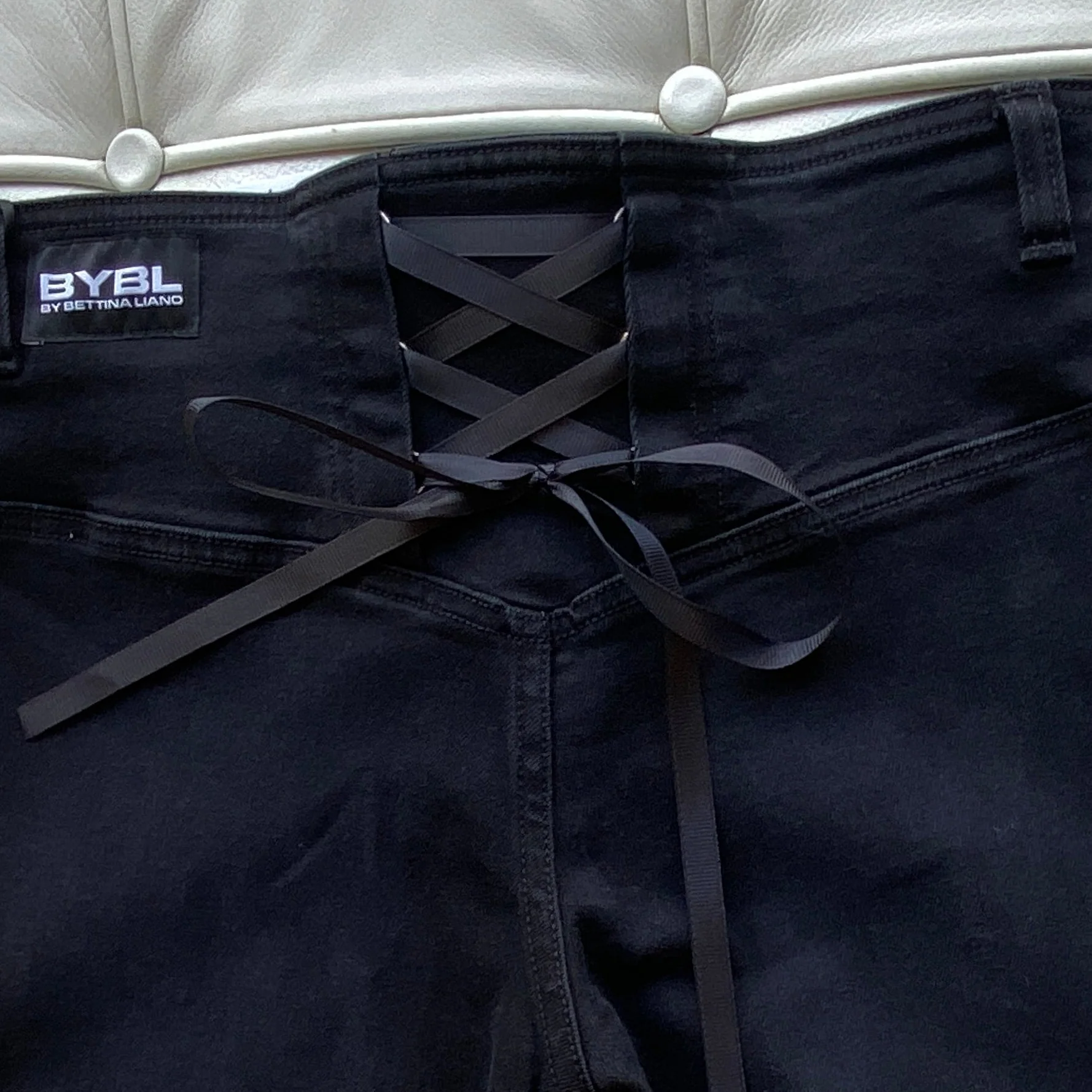2002 Corset Jeans / Washed Black - Image 4