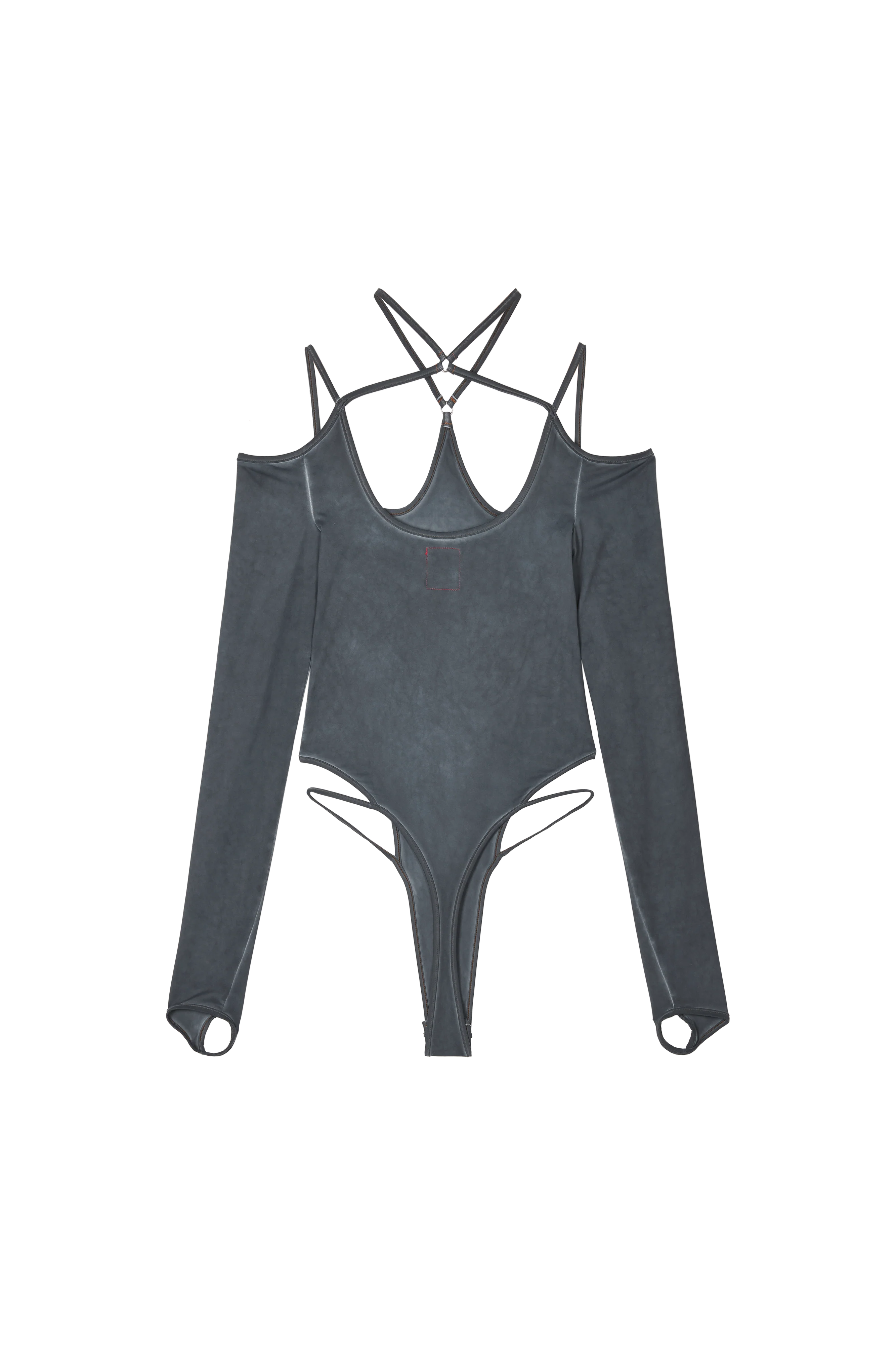 Halter Leotard / Retro Blue - Image 3