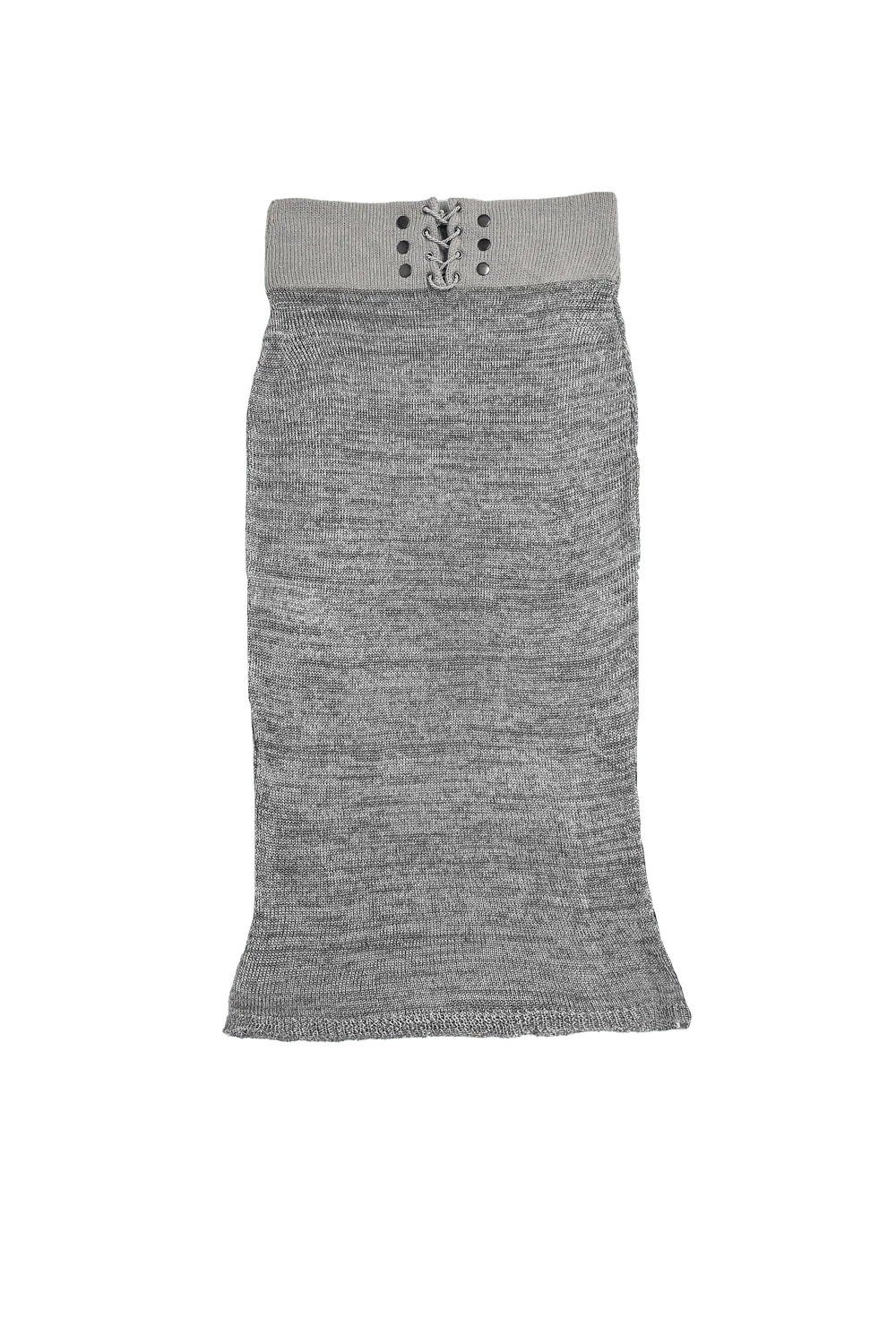 Corset Maxi Skirt / Grey or Black [LAST ONE]