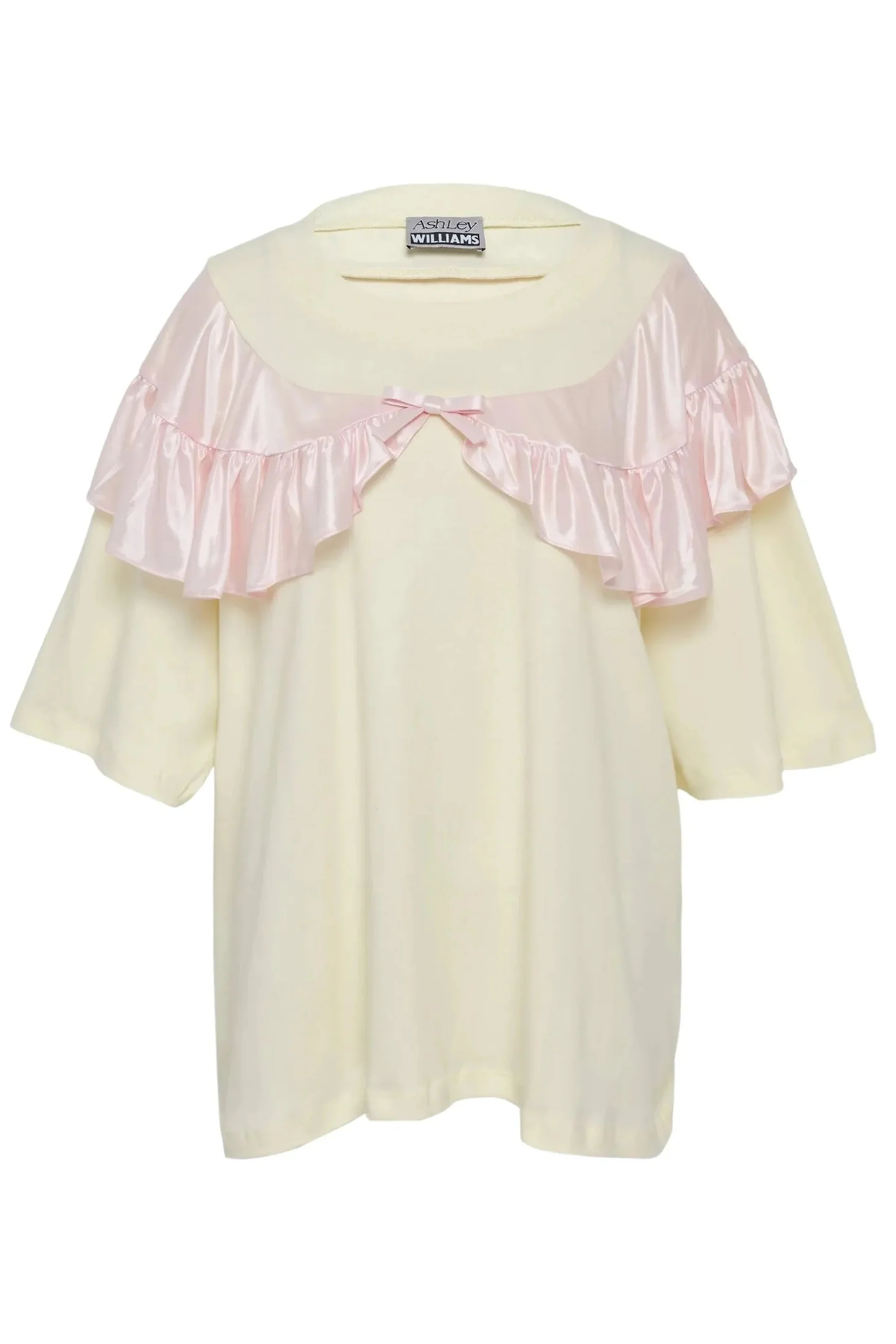 Curtain T-Shirt / Pink