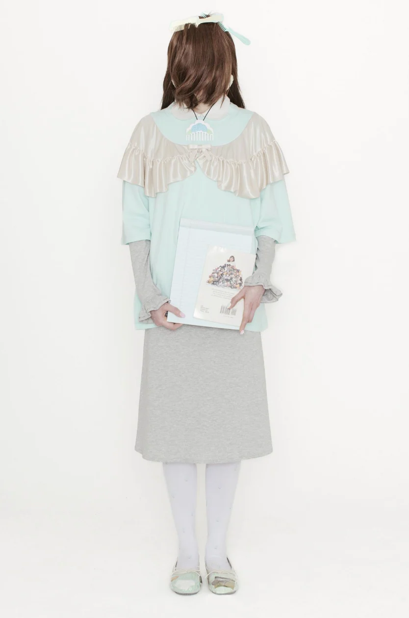 Curtain T-Shirt / Pink - Image 7