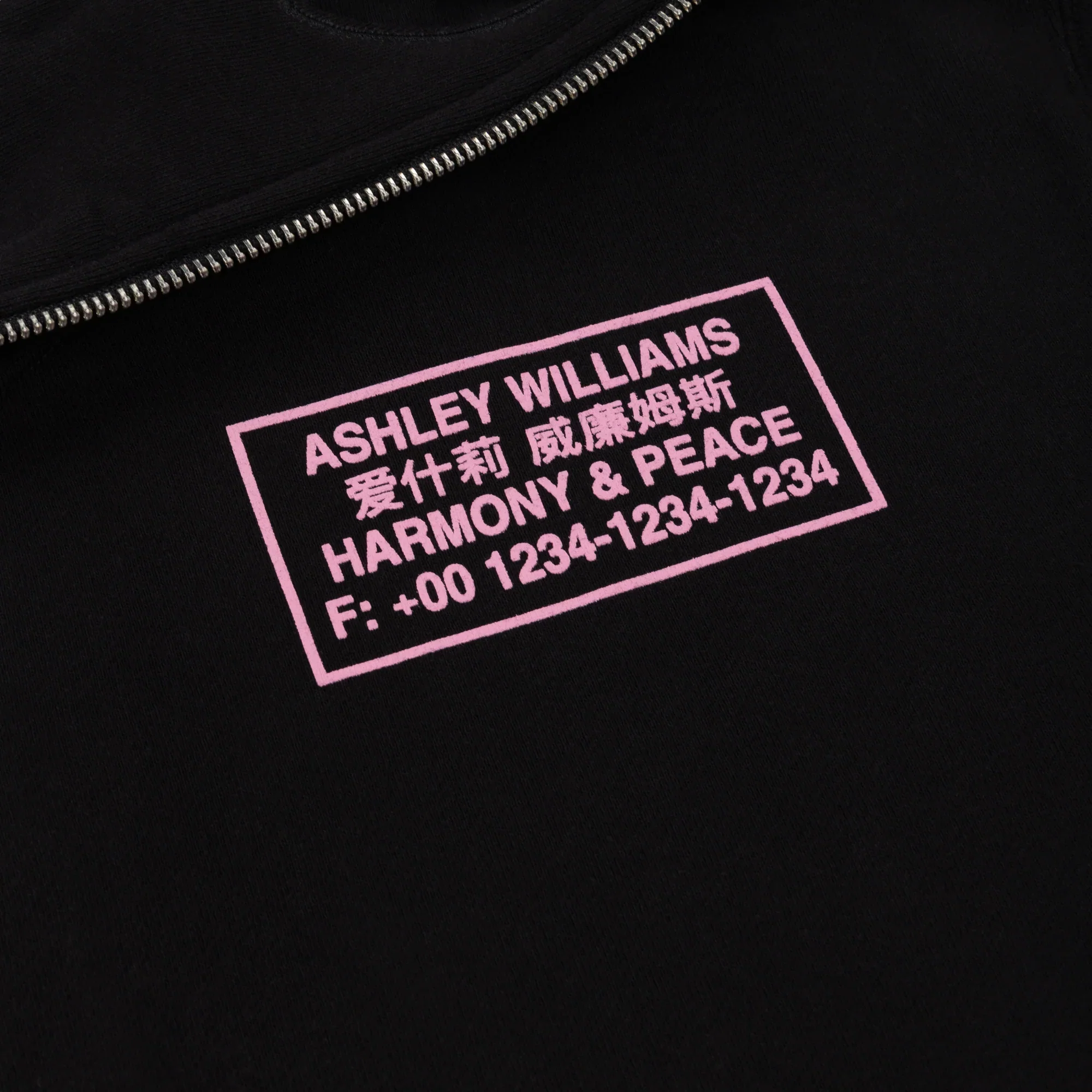 Harmony & Peace Butterfly Zip Hoodie [LAST ONE] - Image 3
