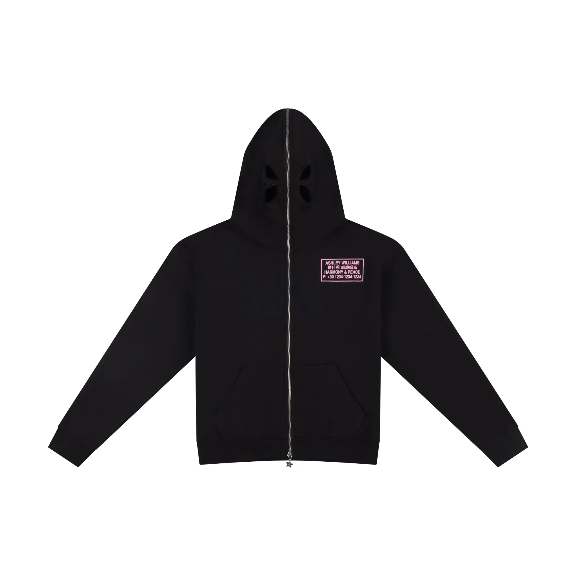 Harmony & Peace Butterfly Zip Hoodie [LAST ONE] - Image 5
