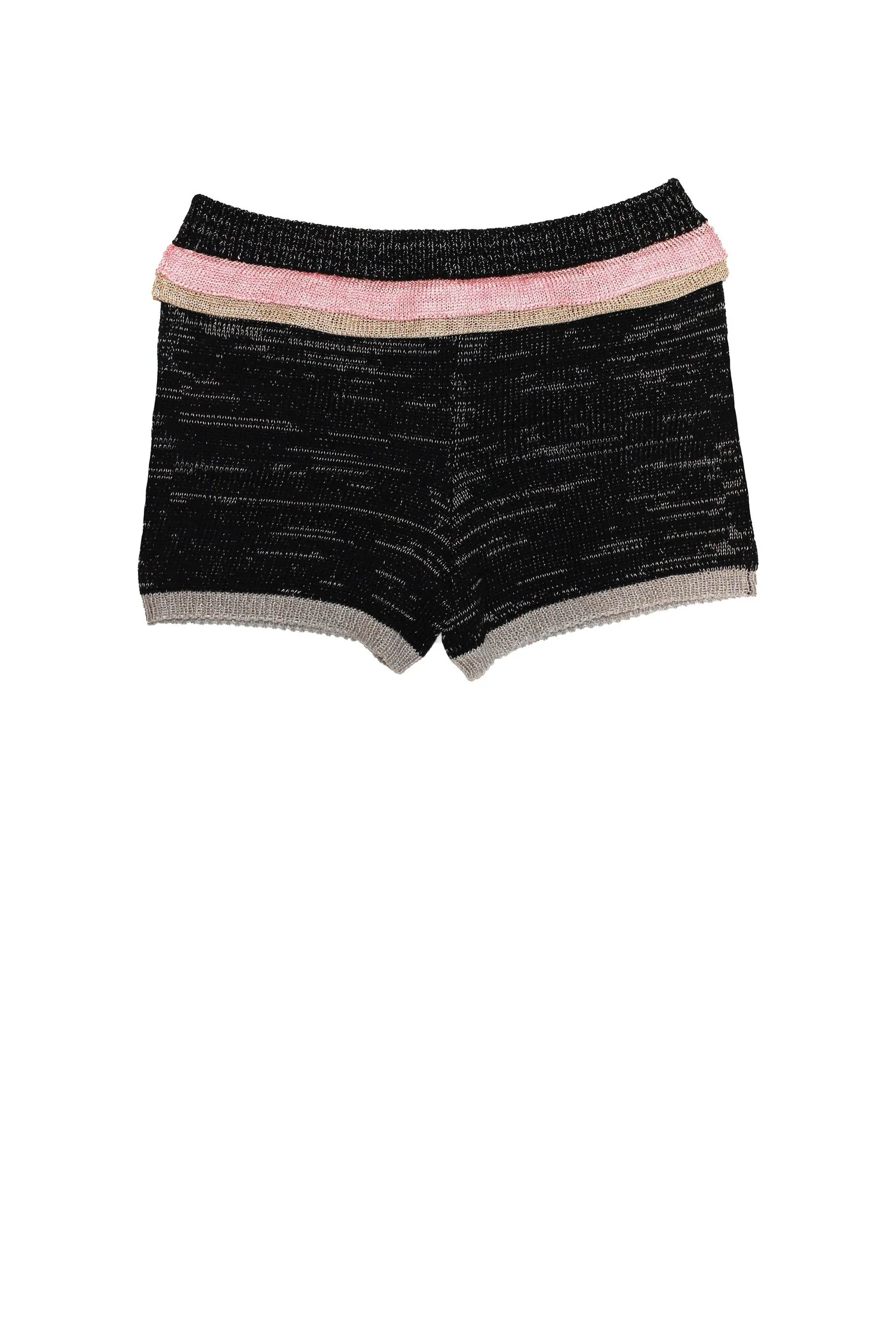 Knit Mini Shorts - Image 4