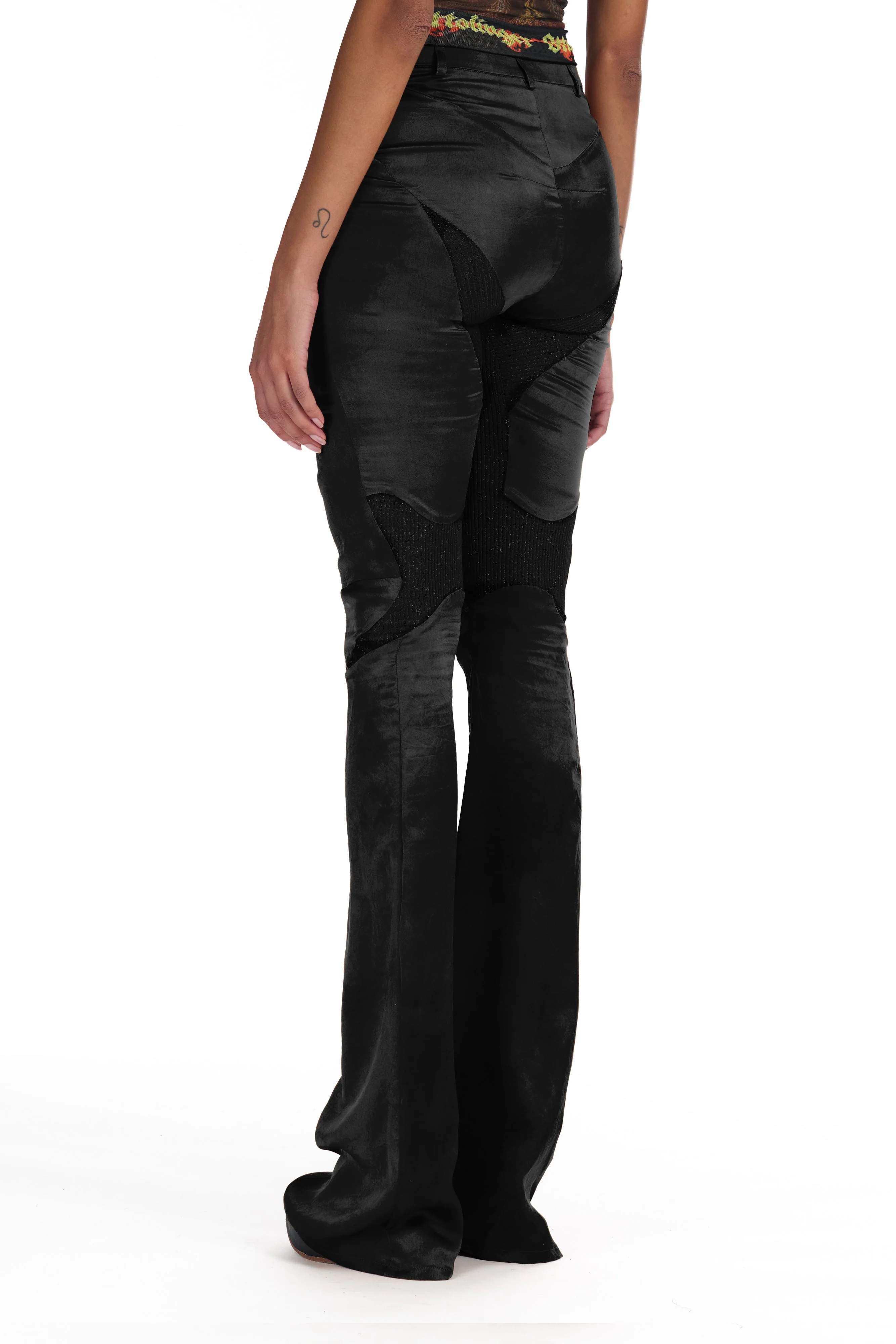 Multiline Satin Pants [LAST ONE] - Image 2