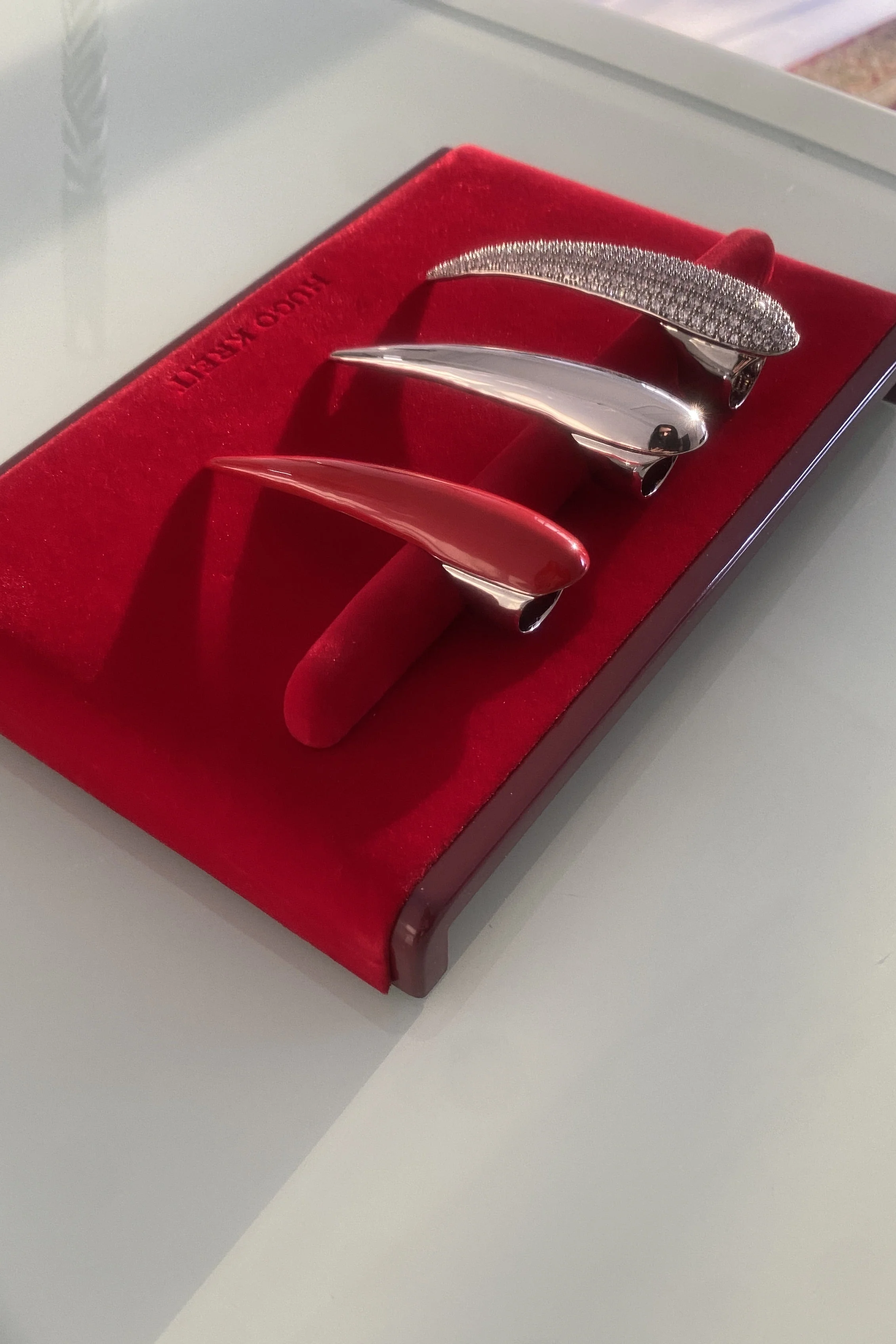 Nail Ring / Red - Image 6