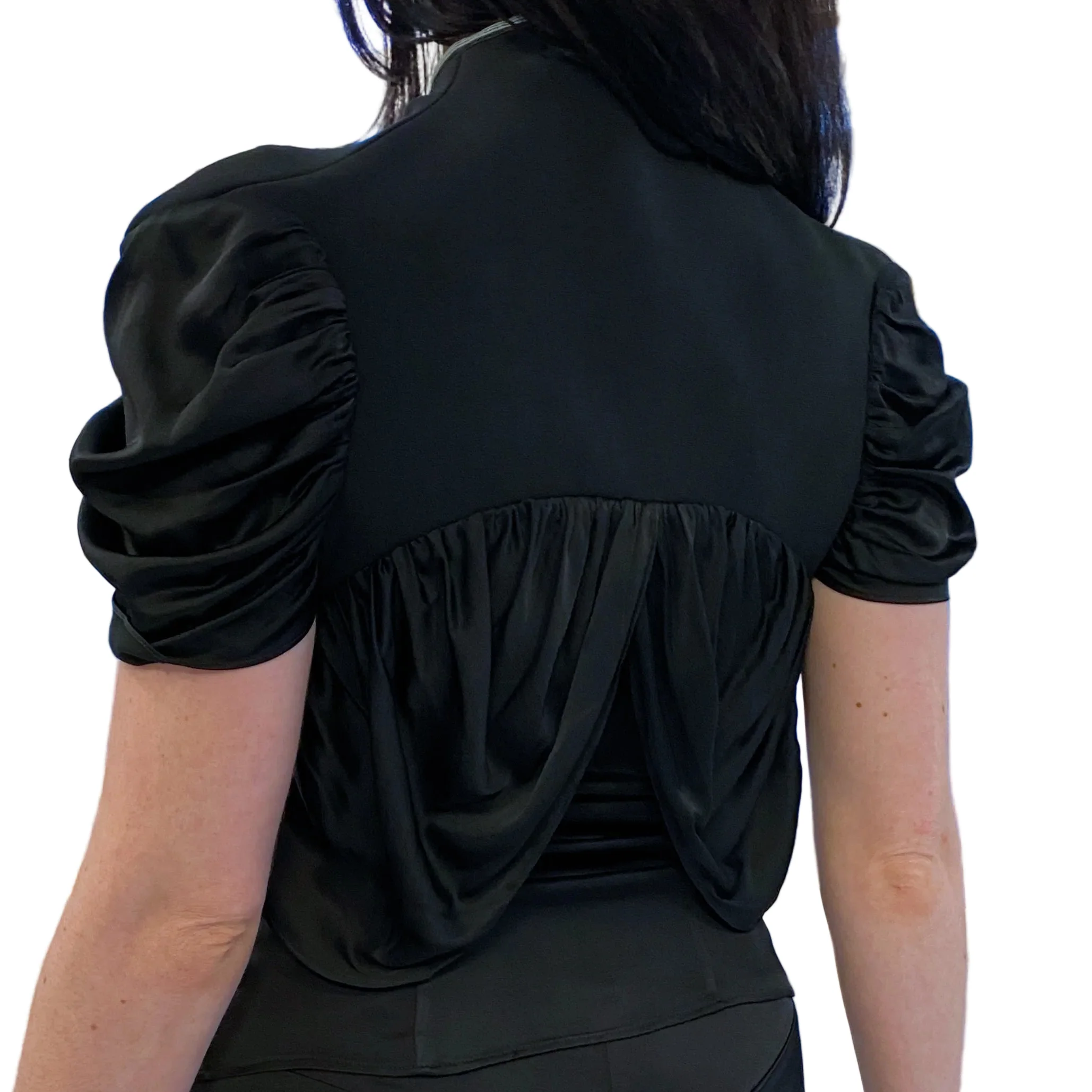Open Heart Top / Black - Image 5