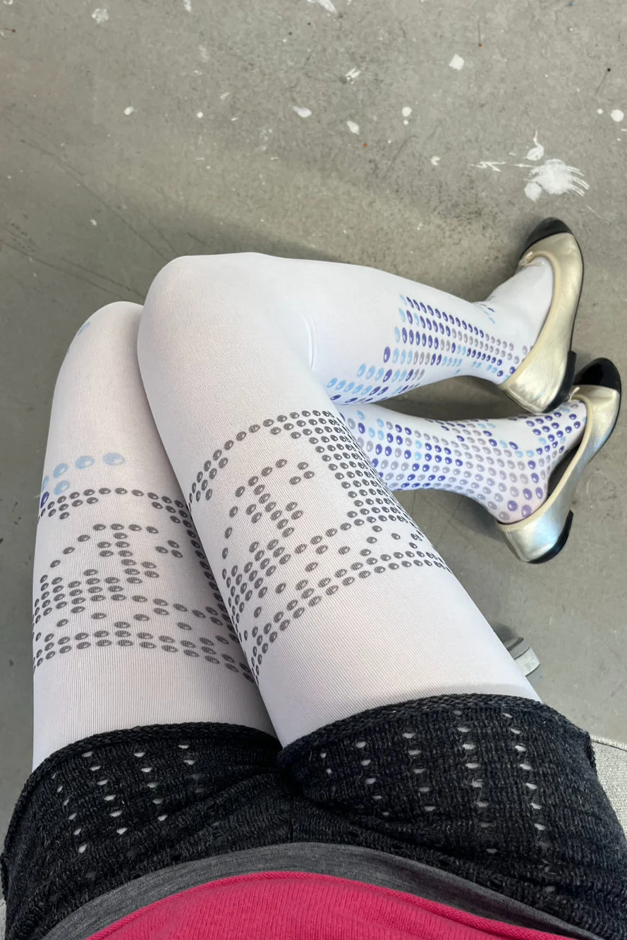 Pixel Lace Tights - Image 5