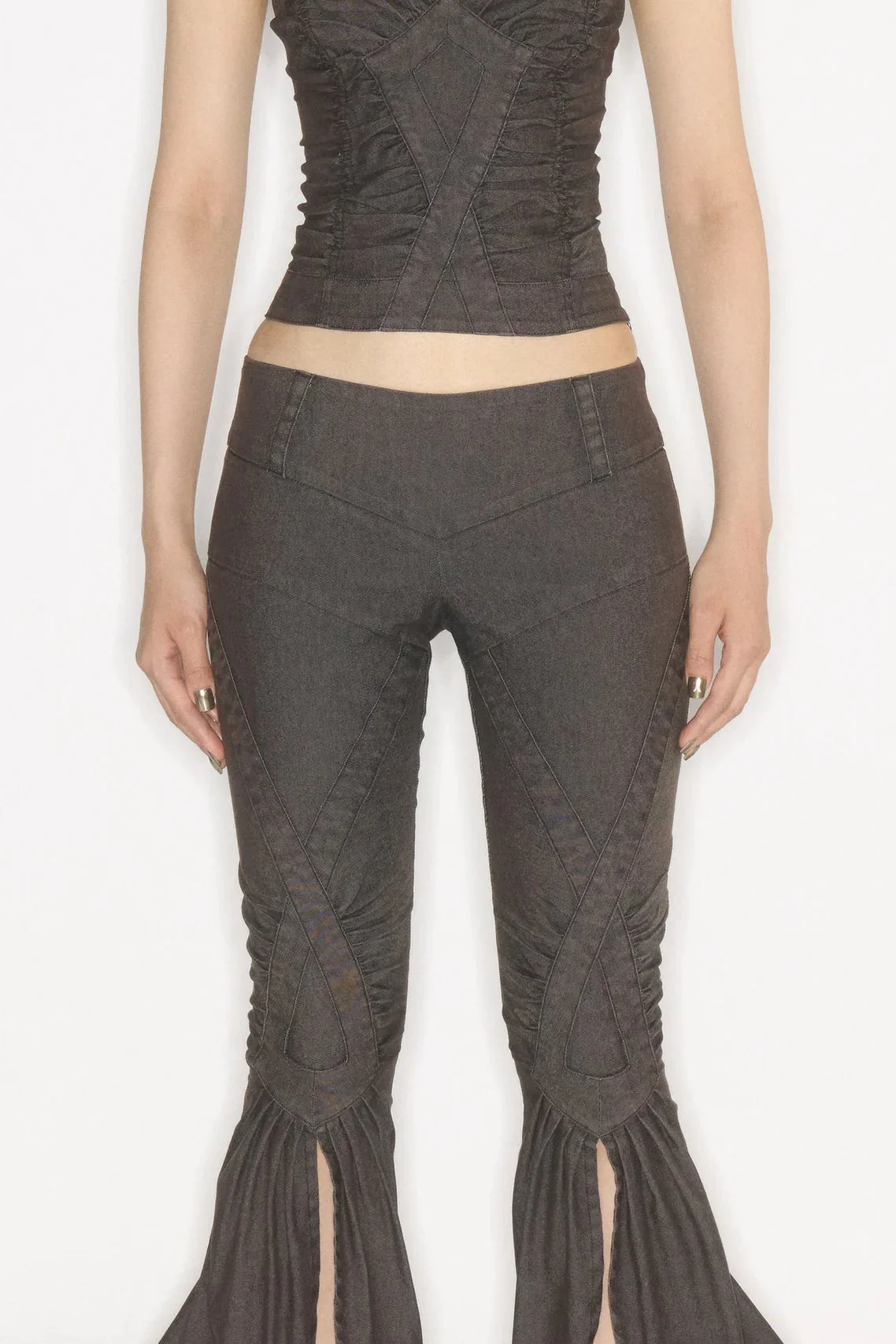 Slit Tailback Pants - Image 3