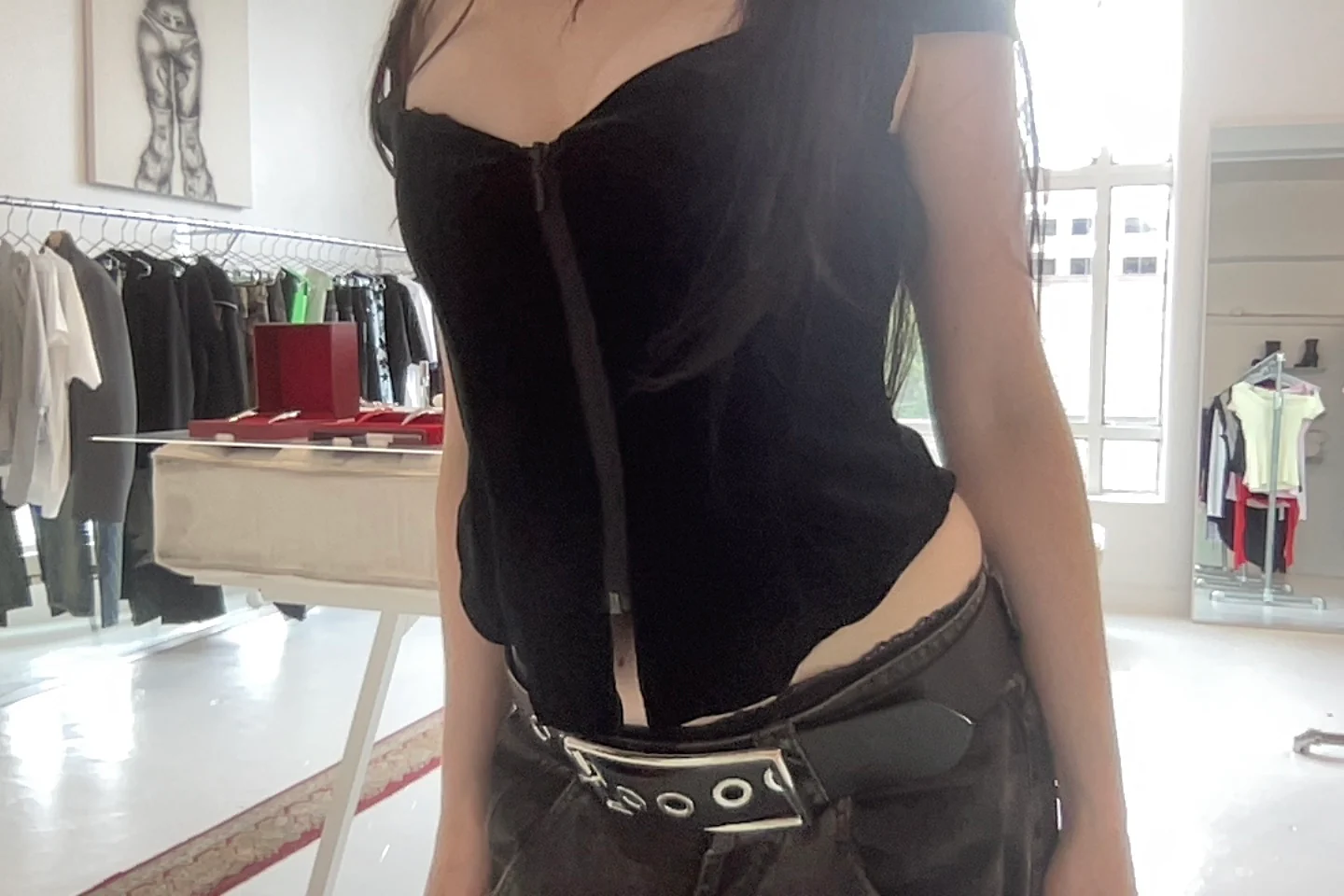 Velvet Couture Corset - Image 7
