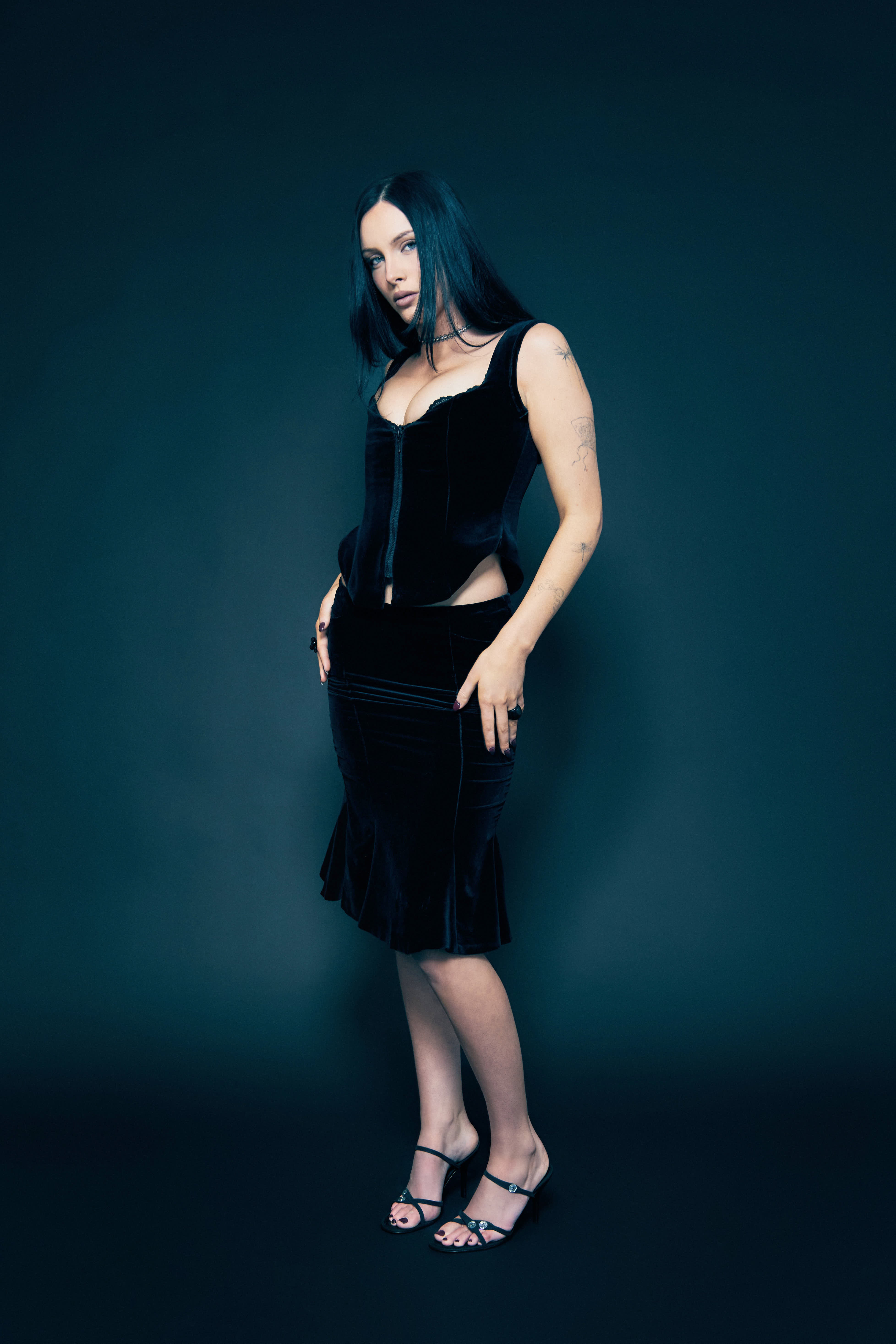 Velvet Mermaid Skirt - Image 2